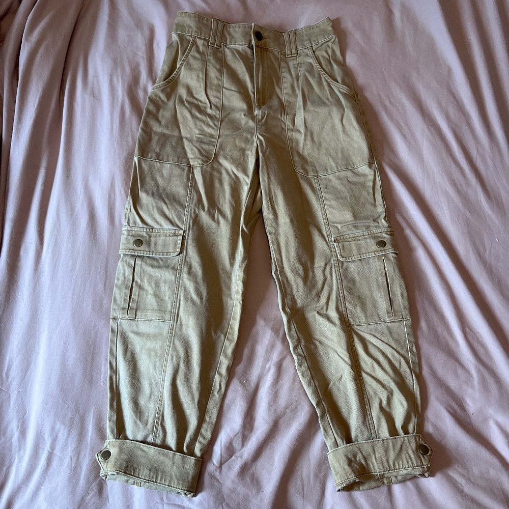 Knox Rose 3/4 Tan Cargo Pants